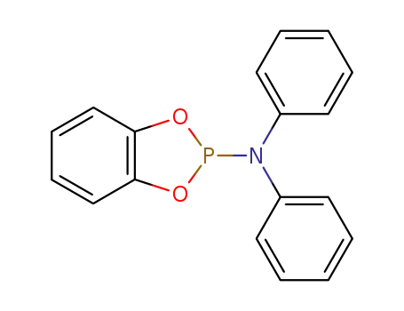Molecular Structure of 78543-72-3 (1,3,2-Benzodioxaphosphol-2-amine, N,N-diphenyl-)