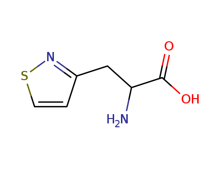 3-Isothiazolepropanoic acid, a-amino-