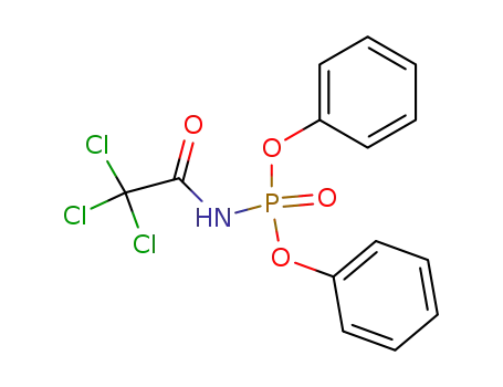 Diphenyl trichloroacetylamidophosphate