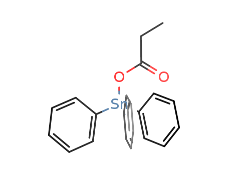 Stannane, (1-oxopropoxy)triphenyl-
