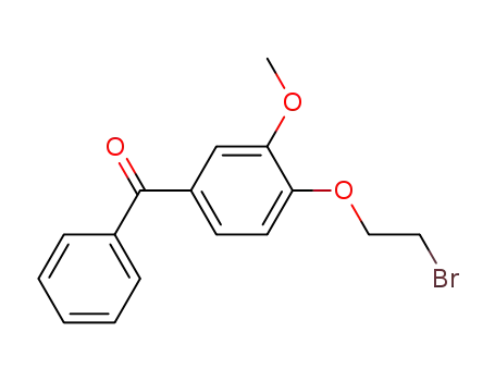 [4-(2-Bromo-ethoxy)-3-methoxy-phenyl]-phenyl-methanone