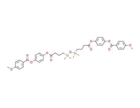Molecular Structure of 125535-38-8 (C<sub>40</sub>H<sub>46</sub>O<sub>11</sub>Si<sub>2</sub>)