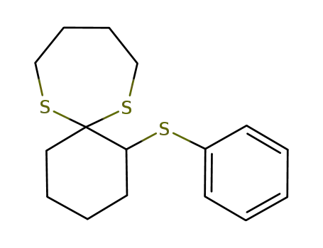 7,12-Dithiaspiro[5.6]dodecane, 1-(phenylthio)-