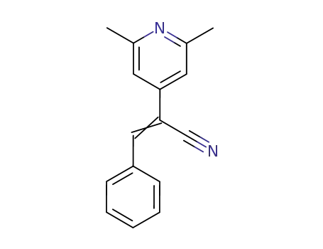 (Z)-2-(2,6-Dimethyl-pyridin-4-yl)-3-phenyl-acrylonitrile