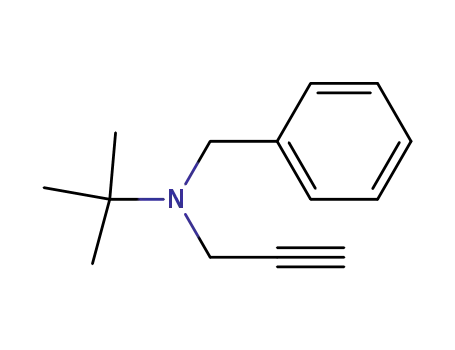 N-Benzyl-N-prop-2-inyl-tert.-butylamin