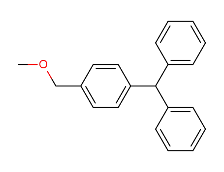 p-Benzhydryl-benzyl-methyl-aether