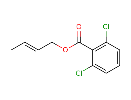 Benzoic acid, 2,6-dichloro-, 2-butenyl ester, (E)-