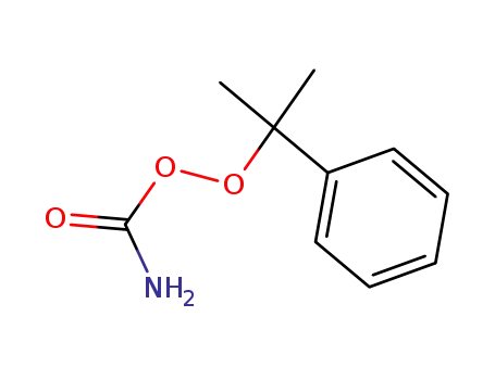 Molecular Structure of 83703-26-8 (cumyl peroxycarbamate)