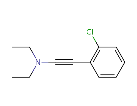 N,N-Diethyl-2-chlorphenylethinylamin
