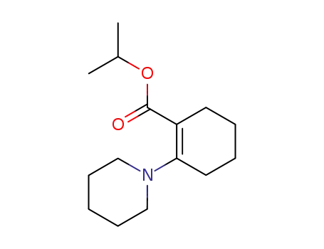 isopropyl 2-(1-piperidinyl) 1-cyclohexenecarboxylate