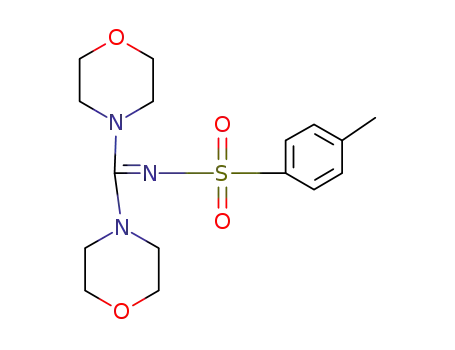 Morpholine, 4,4'-[[(4-methylphenyl)sulfonyl]carbonimidoyl]bis-