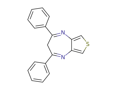 Molecular Structure of 90070-22-7 (3H-Thieno[3,4-b][1,4]diazepine, 2,4-diphenyl-)
