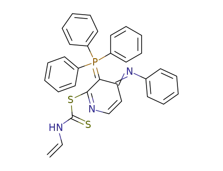 Molecular Structure of 120180-41-8 (2-(N-ethenyldithiocarbamoyl)-4-phenylimino-3-triphenylphosphoranopyridine)