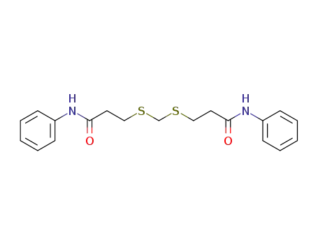 Methylen-bis-<β-mercapto-propionsaeure-anilid>