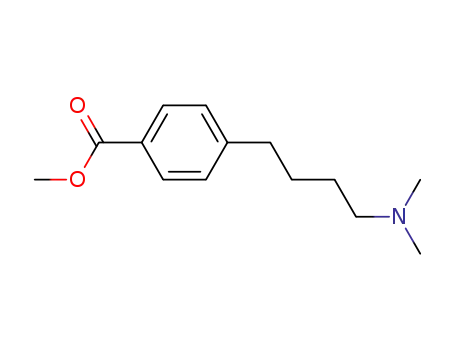 Methyl-p-<4-(N.N-dimethylamino)-butyl>-benzoat