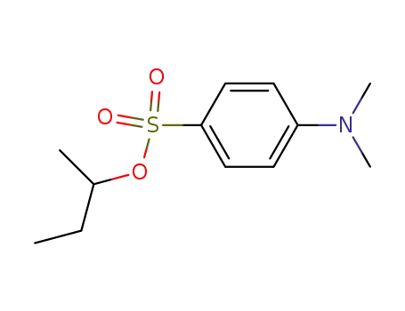 Benzenesulfonic acid, 4-(dimethylamino)-, 1-methylpropyl ester