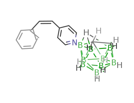 7,8-dicarba-nido-undecaborane<sup>(11)</sup> * 4-stilbazole