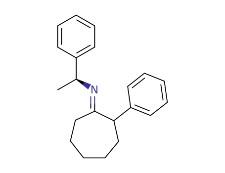 2-Phenyl-N-(1-phenylethyl)cycloheptanimin