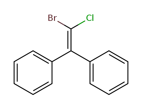 β-Chlor-β-brom-α,α-diphenylethylen