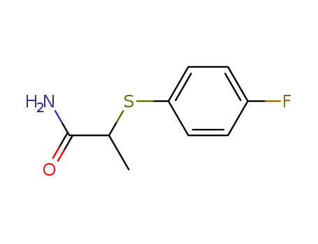 2-(4-Fluoro-phenylsulfanyl)-propionamide
