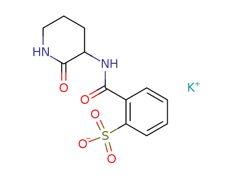 Potassium; 2-(2-oxo-piperidin-3-ylcarbamoyl)-benzenesulfonate