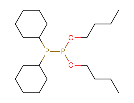 Molecular Structure of 41839-40-1 (1.1-Dibutoxy-2.2-dicyclohexyldiphosphin)