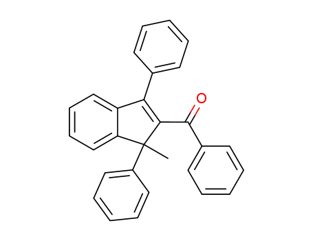 2-Benzoyl-1,3-diphenyl-1-methyl-inden