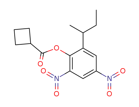 Cyclobutancarbonsaeure-2'-sec-butyl-4',6'-dinitrophenylester
