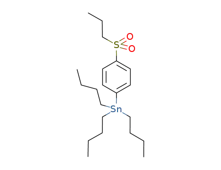 (4-tributylstannylphenyl)propylsulfone