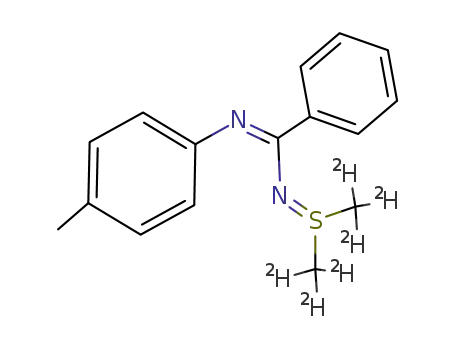 S,S-hexadeuteriodimethyl-N-<N-(4-methylphenyl)benzimidoyl>sulfimide