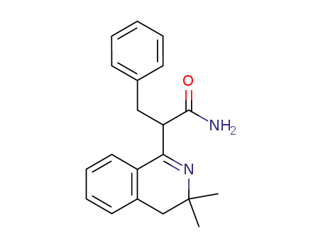 2-(3,3-Dimethyl-3,4-dihydro-isoquinolin-1-yl)-3-phenyl-propionamide