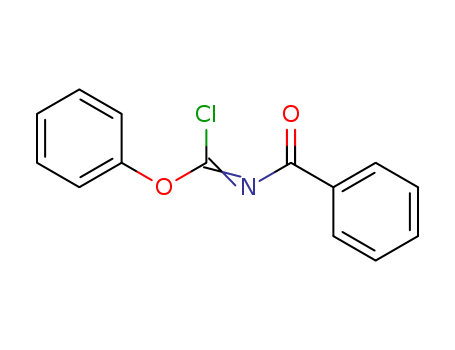 Carbonochloridimidic acid, benzoyl-, phenyl ester