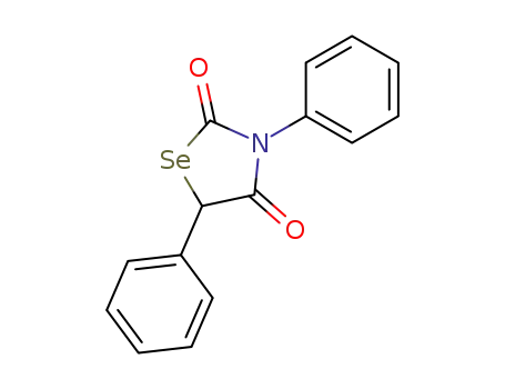 Molecular Structure of 61521-88-8 (2,4-Selenazolidinedione, 3,5-diphenyl-)