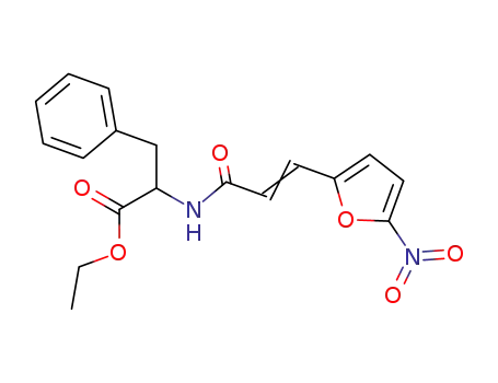 2-[(E)-3-(5-Nitro-furan-2-yl)-acryloylamino]-3-phenyl-propionic acid ethyl ester