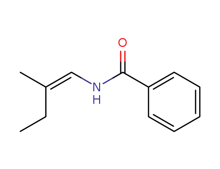 (Z)-N-(2-Methyl-1-butenyl)benzamid