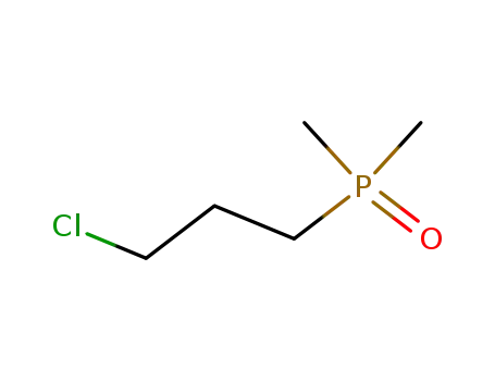Molecular Structure of 37016-48-1 (3-chloropropyl-dimethyl-phosphine oxide)