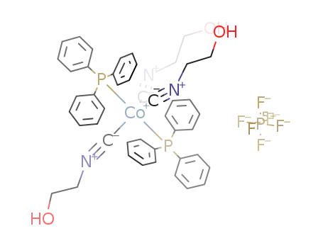 tris[(2-hydroxyethyl)isocyanide]bis(triphenylphosphane)cobalt hexafluorophosphate