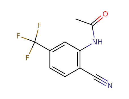 Acetamide, N-[2-cyano-5-(trifluoromethyl)phenyl]-