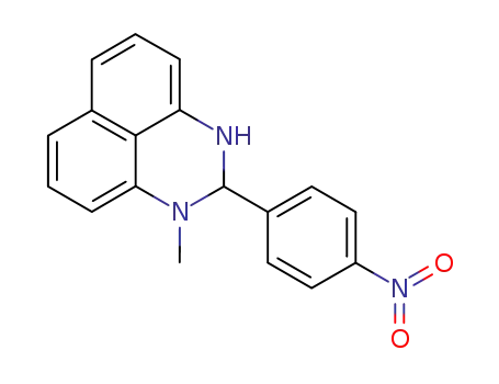 1-methyl-2-(p-nitrophenyl)-2,3-dihydroperimidine