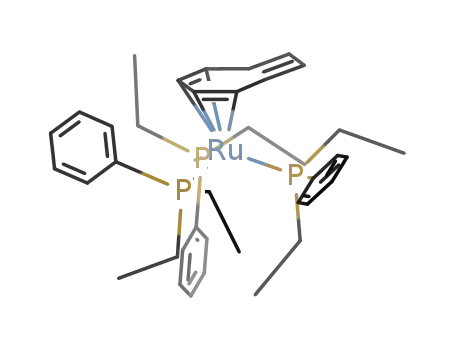(η4-1,3,5-cyclooctatriene)tris(diethylphenylphosphine)ruthenium