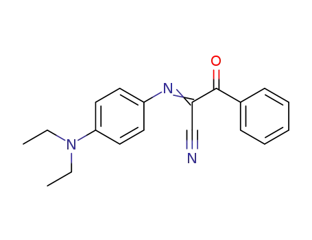 2-(4-diethylamino-phenylimino)-3-oxo-3-phenyl-propionitrile