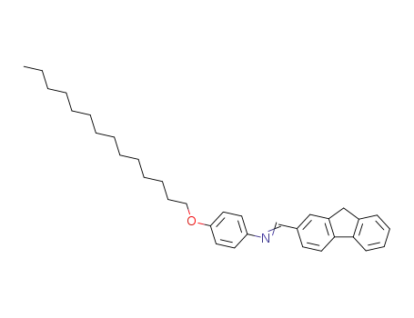 Benzenamine, N-(9H-fluoren-2-ylmethylene)-4-(tetradecyloxy)-