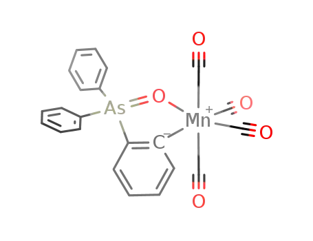 Mn(CO)4(C<sub>6</sub>H<sub>4</sub>As(C<sub>6</sub>H<sub>5</sub>)2O)