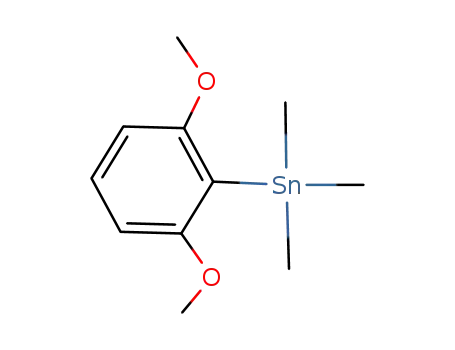 Molecular Structure of 55204-81-4 (Stannane, (2,6-dimethoxyphenyl)trimethyl-)