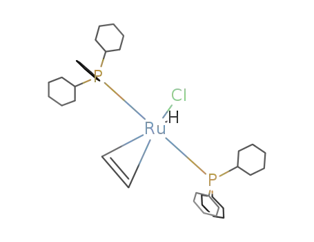 RuClH(η2-C2H4)(PCy3)2