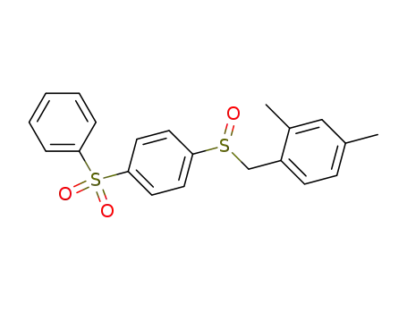 1-(4-Benzenesulfonyl-benzenesulfinylmethyl)-2,4-dimethyl-benzene