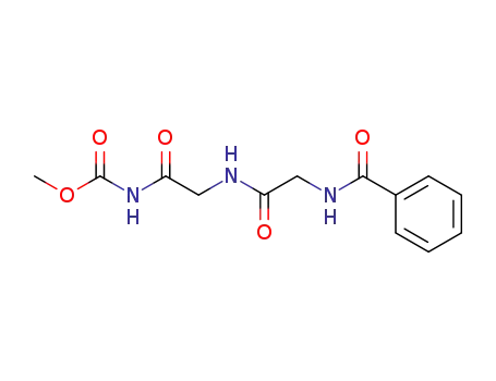 Molecular Structure of 134331-43-4 (N-benzoylglycylglycylcarbamic acid methyl ester)