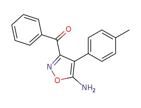 3-Benzoyl-4-(p-methylphenyl)-5-isoxazolamine