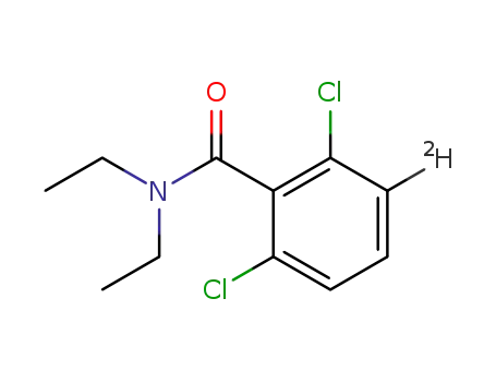 N,N-diethyl-2,6-dichloro-3-deuteriobenzamide