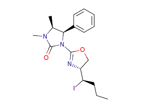 (4S,5R,4'R,1''R)-1-<4'-(1''-iodobutyl)-4',5'-dihydro-1',3'-oxazol-2'-yl>-3,4-dimethyl-5-phenylimidazolidin-2-one